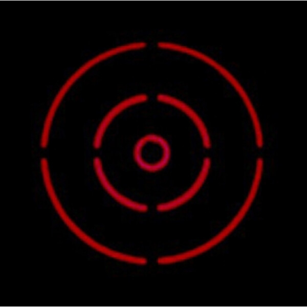 Chercheur Telrad Viseur à projection avec socle et bouton