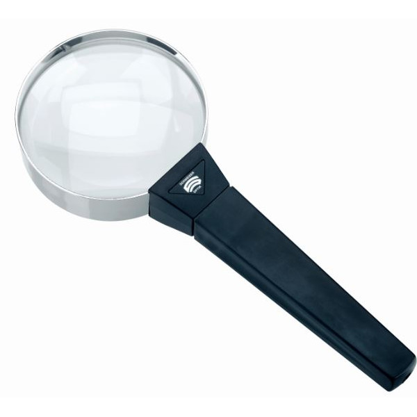 Schweizer Loupe à main Basic-Line FORTE, 10D/3,5x/Ø75mm, biconvexe