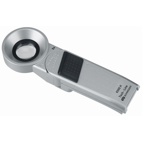 Schweizer Loupes Tech-Line MODULAR 8x/Ø30mm, aplanétiques, 2700 K