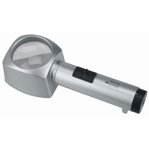 Schweizer Loupe lumineuse de table Tech-Line 2700K, 4x/Ø55mm, asphérique