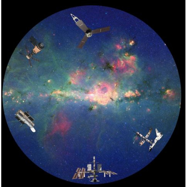 astrial Diapositive pour le Sega Homestar Planetarium Space Exploration