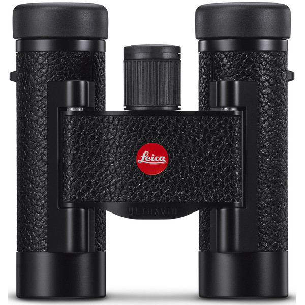 Jumelles Leica Ultravid 8x20, gainées cuir, noir