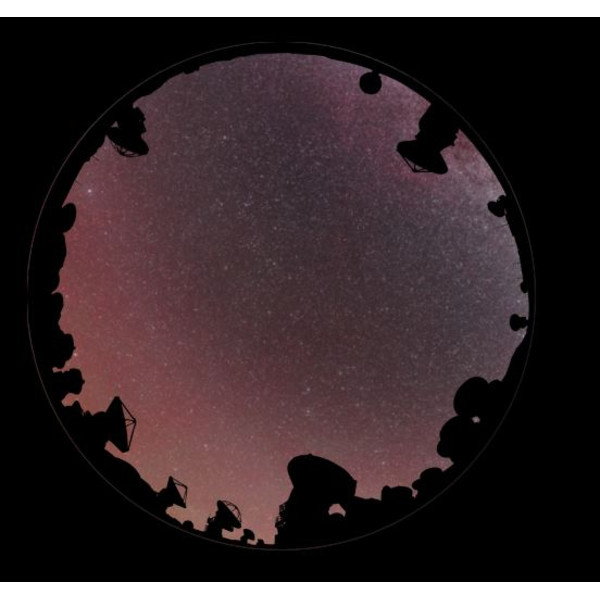 astrial Diapositive pour le Planetarium Sega Homestar Le ciel au-dessus de La Silla Scenic