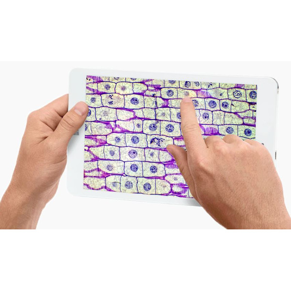 Caméra Euromex EduPad-12, couleur, CMOS, 1/2,3", 1,33 µm, 12 MP, USB 2.0, tablette 8 pouces