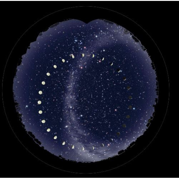 Sega Toys Diapositive pour le Planetarium Homestar de Sega Phases de la lune