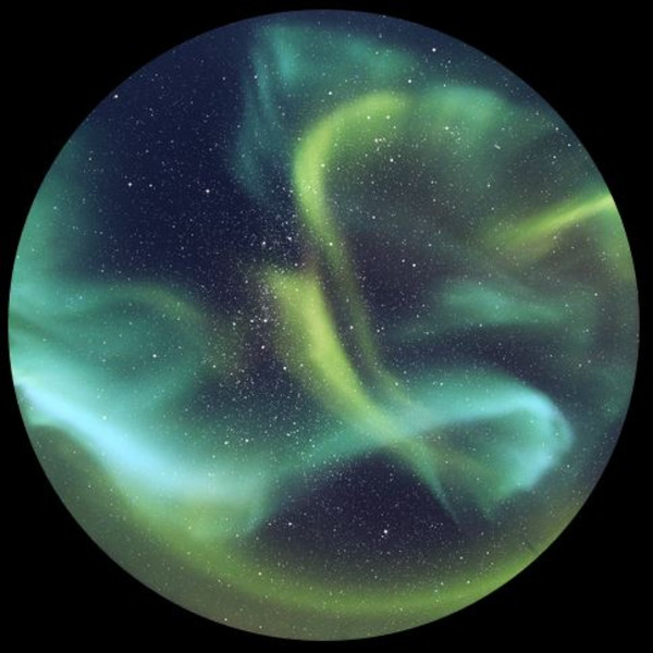 astrial Diapositive pour le Sega Homestar Planetarium Aurora Australis Scenic