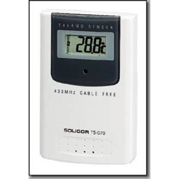 Soligor LCD-Funksensor mit Thermometer TS-070
