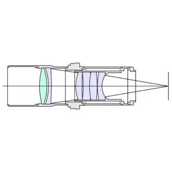 Lunette apochromatique BORG AP 55/200 55FL OTA Set