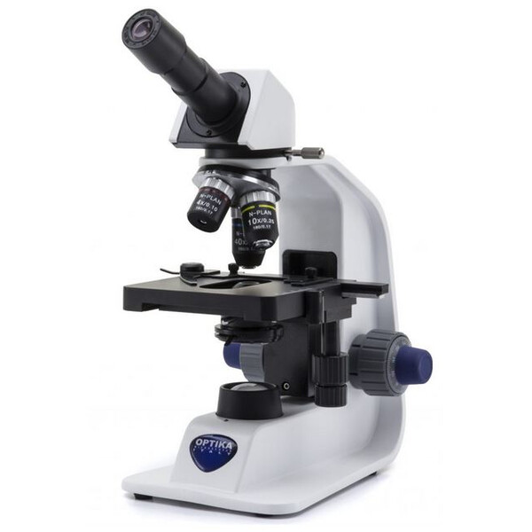 Microscope Optika B-152R-PL, mono, plan, accu, 400x