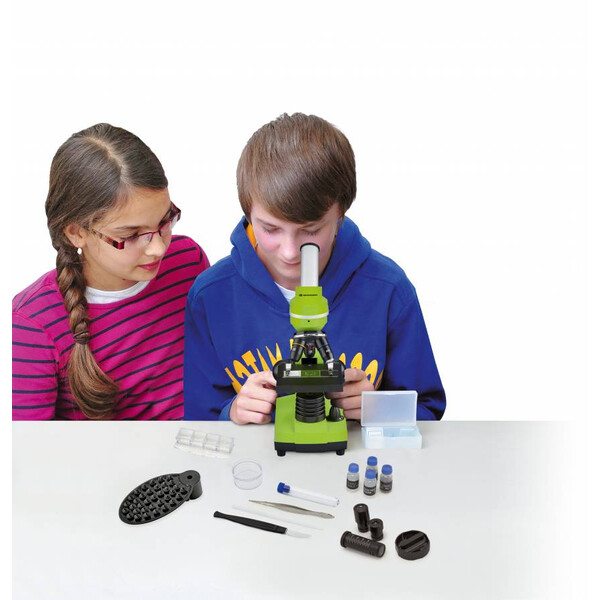 Microscope Bresser Junior Biolux SEL vert