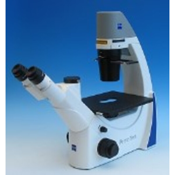 Microscope inversé ZEISS Primovert trino, 40x, 100x Ph1, Kond 0.3