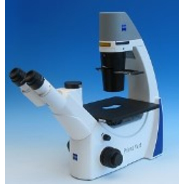 Microscope inversé ZEISS Primovert trino Ph0, Ph1, Ph2, 40x, 100x, 200x, 400x Cond 0.4