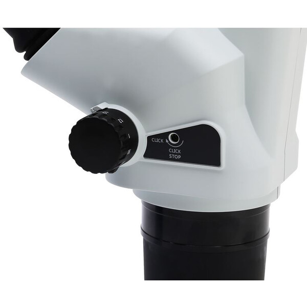 Microscope stéréo zoom Optika SZO-3, binoculaire, 6,7-45x, Statif à colonne, Lumière incidente, Lumière transmise