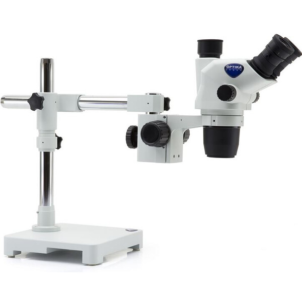 Microscope stéréo zoom Optika SZO-8 trino, 6.7-45x, überhängend, ohne Beleuchtung