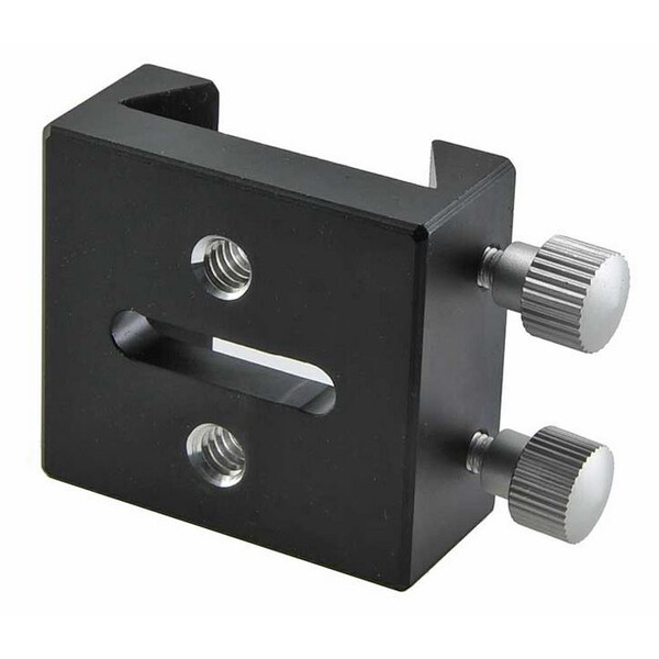 TS Optics Support pour chercheur avec raccord pour trépied photo 1/4" et trou oblong