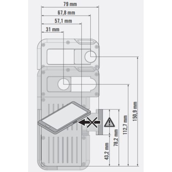 Swarovski Kit adaptateur VPA avec bague d'adaptation AR-B pour jumelles BTX