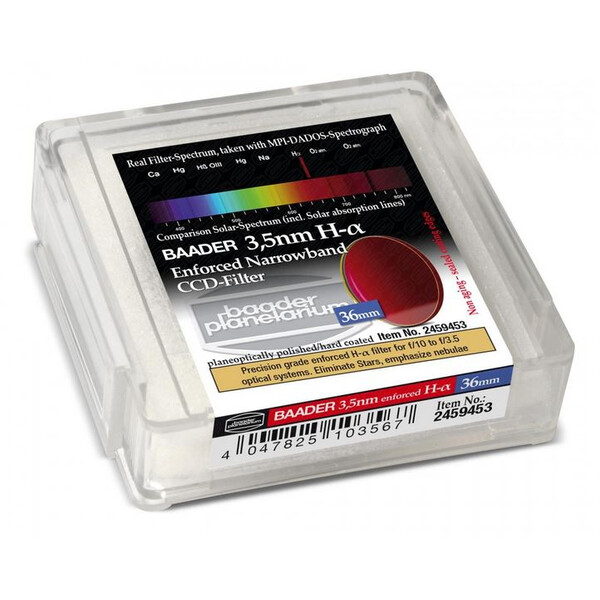 Baader Filtre CCD Ultra-Narrowband 3.5nm H-alpha 36mm