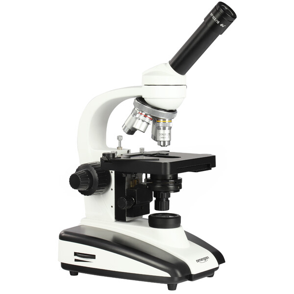 Omegon Microscope BioMon, 40x-1 000x, LED d'