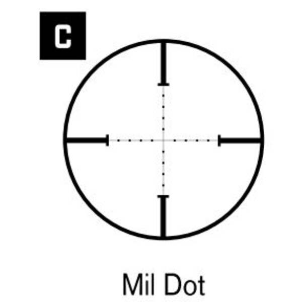 Lunette de tir Leupold Mark AR P5 Mod 1 4-12x40 Mil Dot