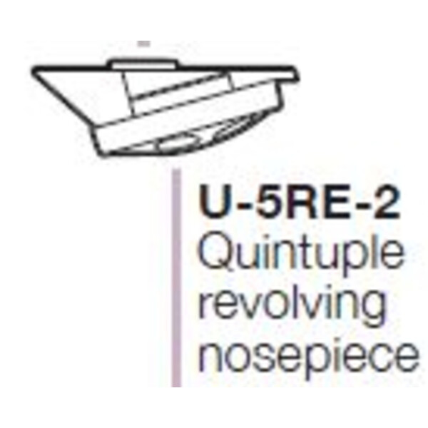 Evident Olympus Objectifs Tourelle U-5RE-2 5x