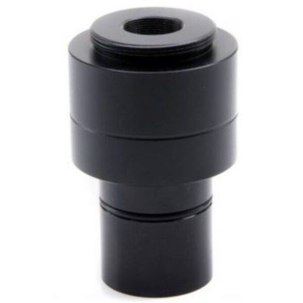 Adaptateur appareil-photo Optika Kameraadapter M-118, 0.75x, f.1/1.8 u. 2/3 Zoll Sensor, Okulartubus, 23, 30, 30.5 mm, C-Mount
