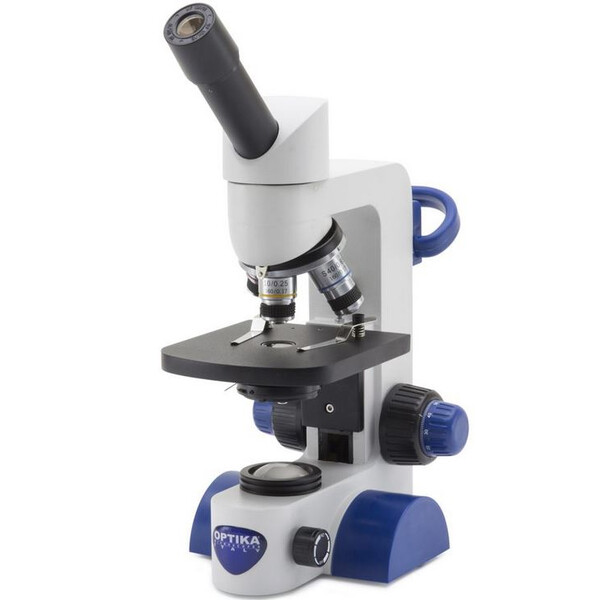 Microscope Optika B-61, mono, 40-400x, LED, batterie
