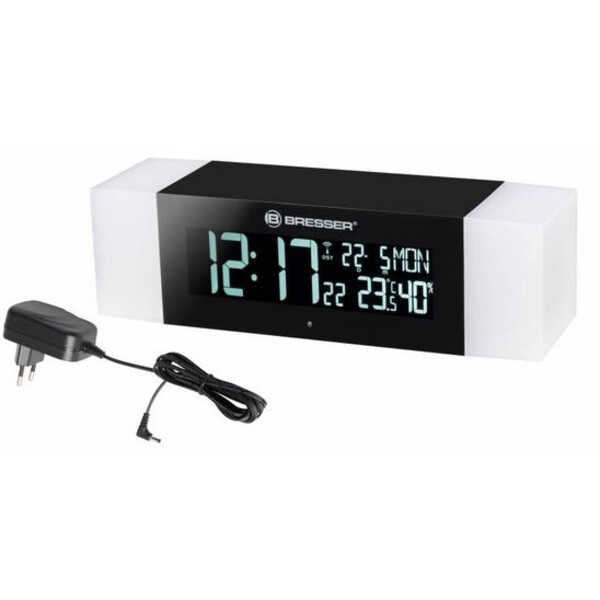 Horloge Bresser Radio-réveil FM lumineux avec fonction Bluetooth