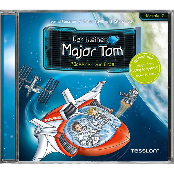 Tessloff-Verlag Der kleine Major Tom. Hörspiel: 2: Rückkehr zur Erde