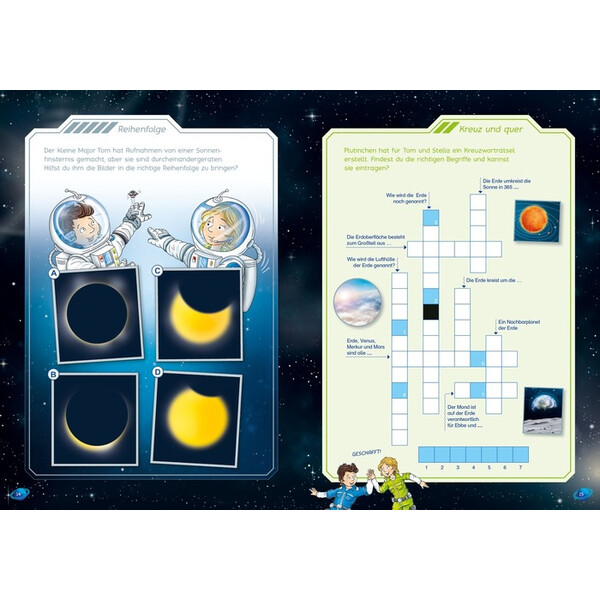 Tessloff-Verlag Le petit Major Tom. Le plaisir des casse-têtes Regard sur la Terre