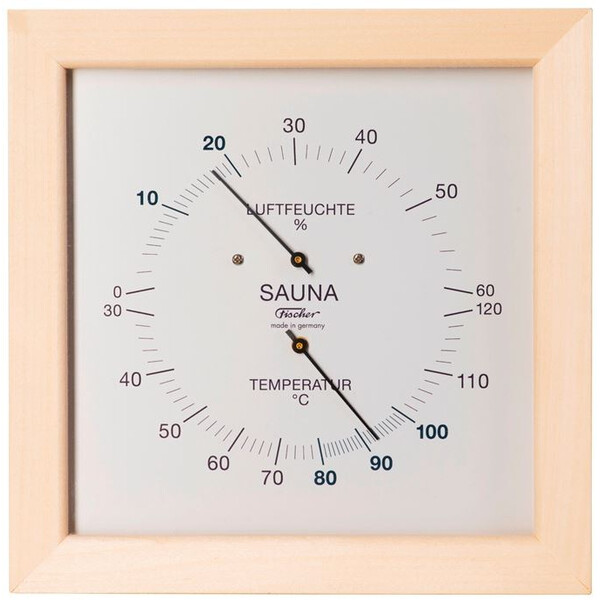 Station météo Fischer Sauna-Thermohygrometer