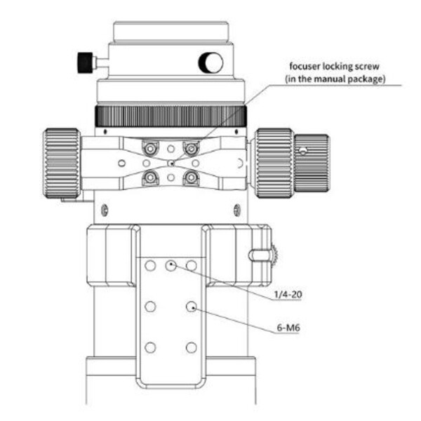 Lunette apochromatique Sharpstar AP 61/270 EDPH II OTA