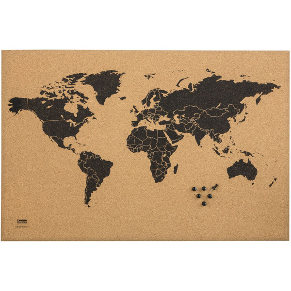 Idena Mappemonde sur tableau d'affichage