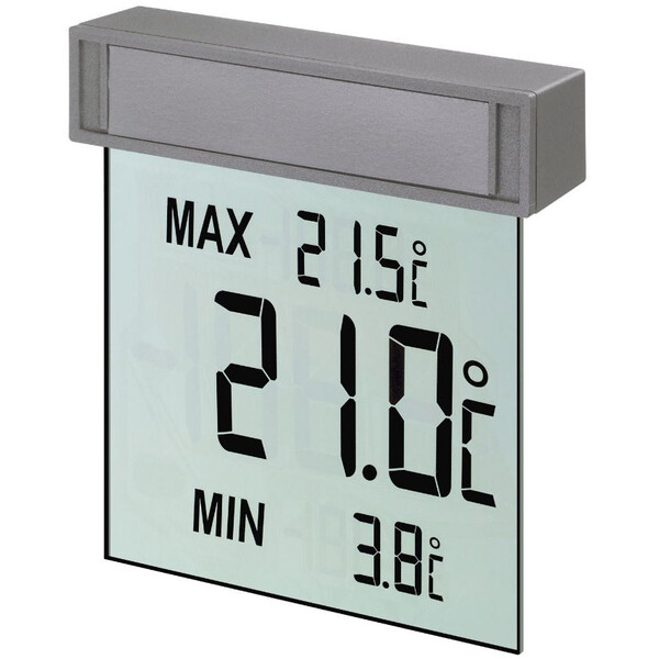 Station météo TFA Thermomètre de fenêtre numérique Vision