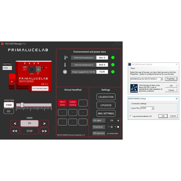 PrimaLuceLab Moteur de mise au point SESTO SENSO 2