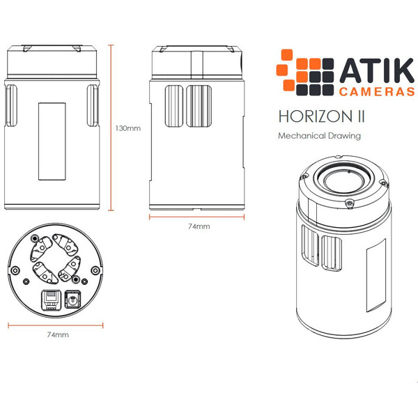 Caméra Atik Horizon II Mono