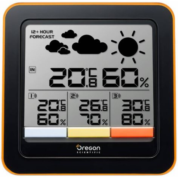 Station météo Oregon Scientific 4-zone with mould detector