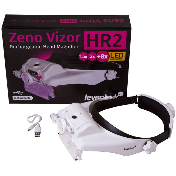 Loupe Levenhuk Zeno Vizor HR2 rechargeable