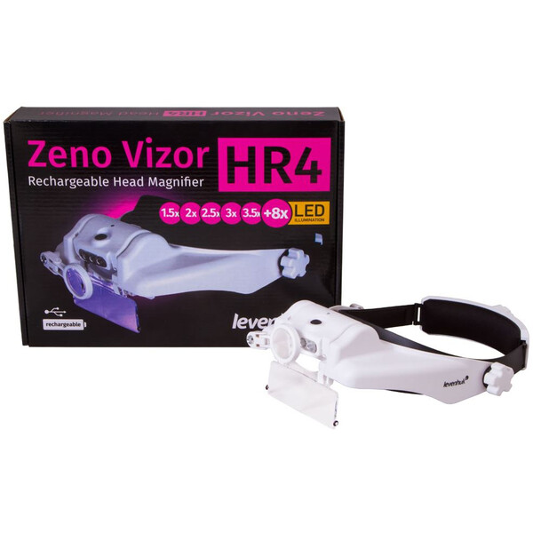 Loupe Levenhuk Zeno Vizor HR4 rechargeable