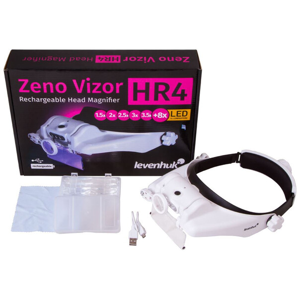 Loupe Levenhuk Zeno Vizor HR4 rechargeable