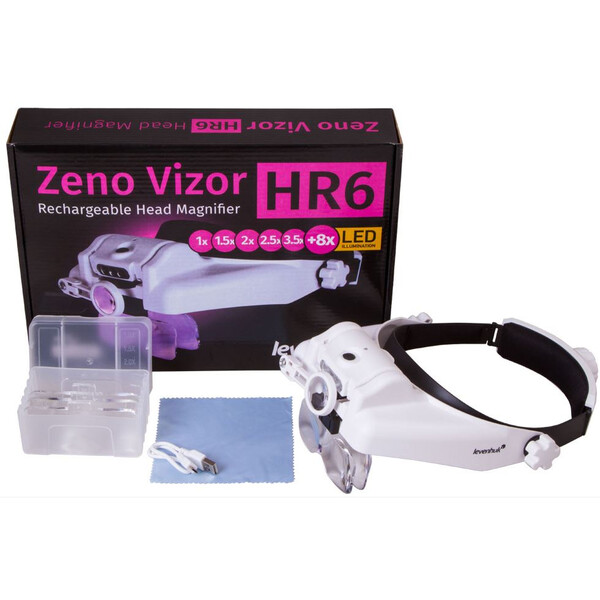 Loupe Levenhuk Zeno Vizor HR6 rechargeable