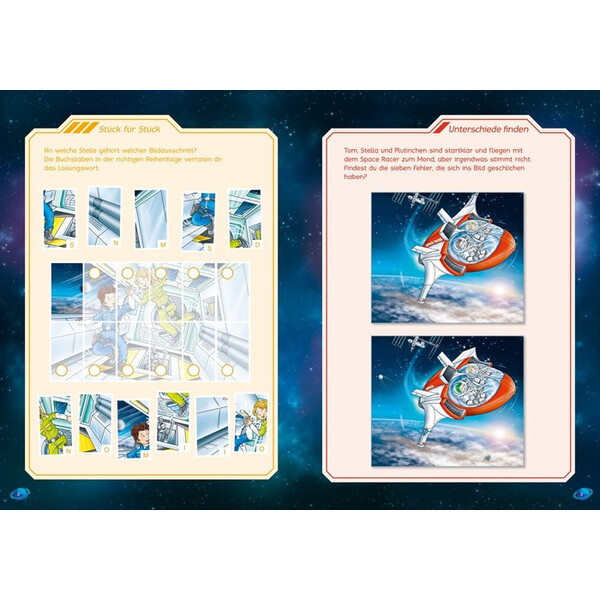 Tessloff-Verlag Le petit Major Tom. Le plaisir des devinettes Lune