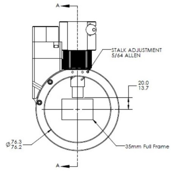 Optec Sagitta Off-Axis Guider motorisé