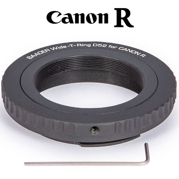 Adaptateur appareil-photo Baader Bague T2 compatible avec Canon EOS R/RP Wide-T