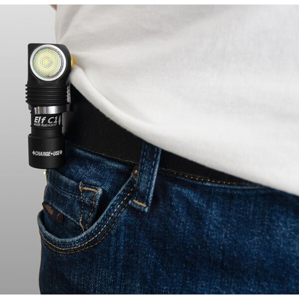 Armytek Lampe de poche/Lampe frontale Elf C1 (lumière chaude)