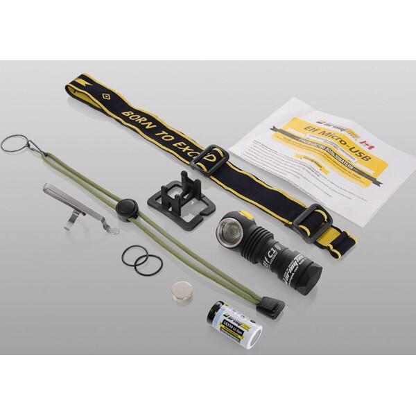 Armytek Lampe de poche/Lampe frontale Elf C1 (lumière chaude)