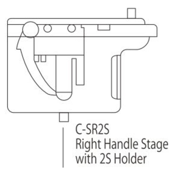 Nikon C-SR2S Poignée droite avec 2SHolder