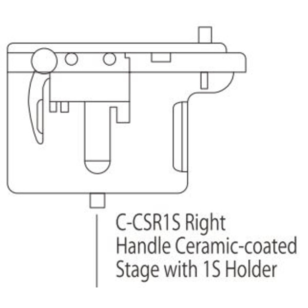 Nikon C-CSR1S Poignée droite en céramique avec support 1S