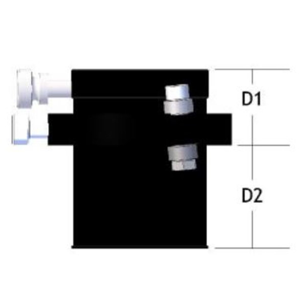 Porte-oculaire KineOptics HC-1 Helical Crayford 1,25"