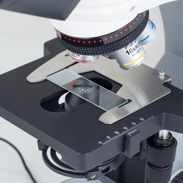 Microscope Motic Panthera E2, Trinoculaire, HF, Infinity, plan achro., 40x-1000x, LED Köhler fixe