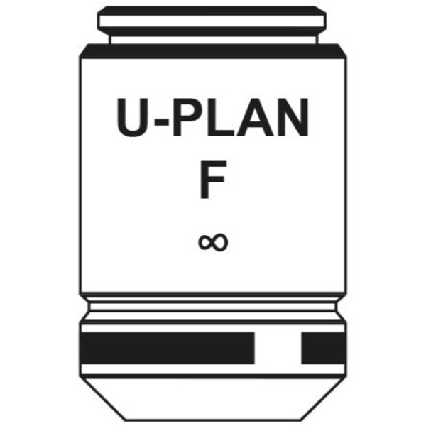 Objectif Optika IOS U-PLAN F objective (for DIC) 20x/0.50, M-1077
